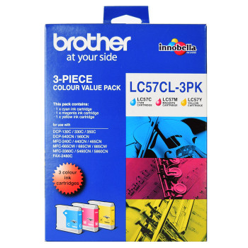 Brother LC-57 Color Value Pack 