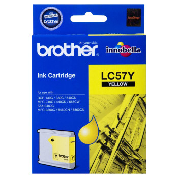 Brother LC-57 Yellow Ink