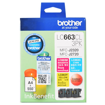 Brother LC-663 Color value pack