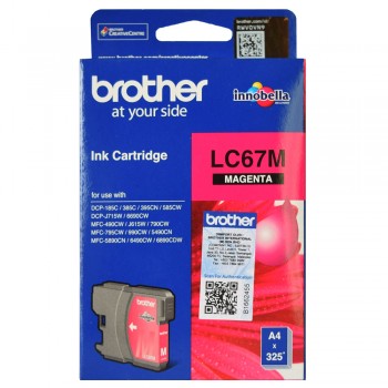 Brother LC-67 Magenta Ink Cartridge  