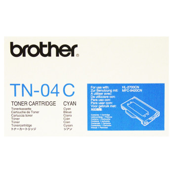 Brother TN-04 Cyan Toner Cartridge