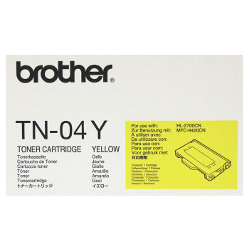 Brother TN-04 Yellow Toner Cartridge 