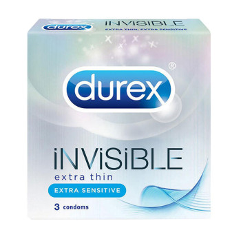 Durex Invisible Extra Thin Extra Sensitive 3 Pack