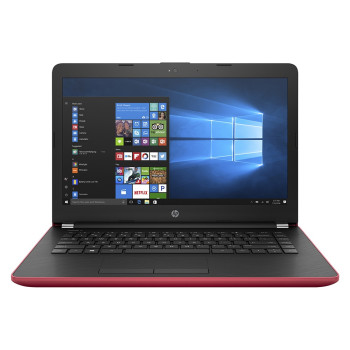 HP 14-bw020ax Notebook (2BD83PA) , A9-9420, 4GB DDR4, 1TB, DVD, Win10, 2GB RADEON 520, 1Yr, BP, Red