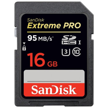 SanDisk ExtrPro 95MB SDHC UHS-I MCard-16G (item no: SDSDXPA-016G-X4)